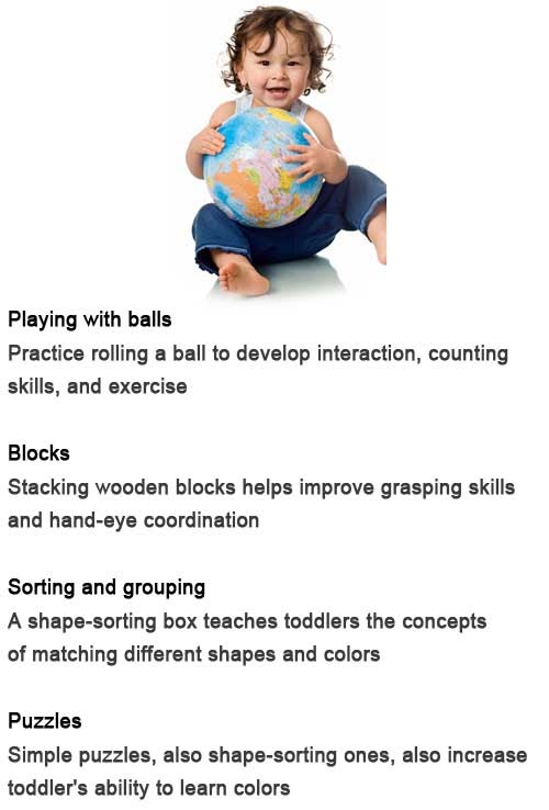 Learning activities for 2 year olds